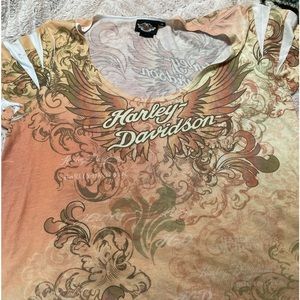 Cute Harley Davidson top